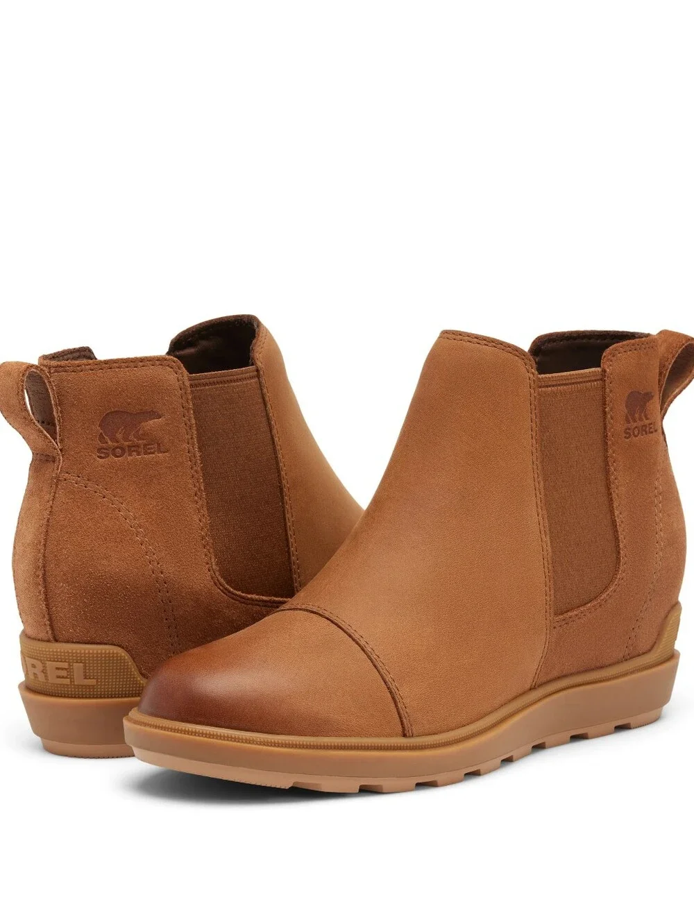 Sorel Evie II Chelsea Boot in Taffy Brown Size 10